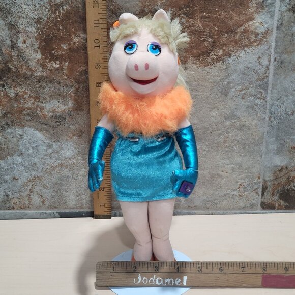 Vintage Miss Piggy The Muppets Plush Doll Stuffed Animal - Picture 9 of 12